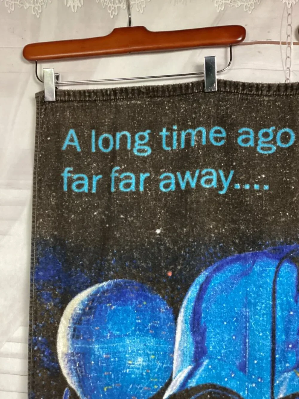 Vintage 70s Star Wars Beach Towel Original Star Wars “A New Hope”